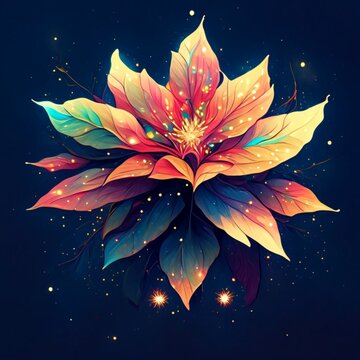 background with flower