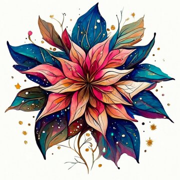 abstract flower background