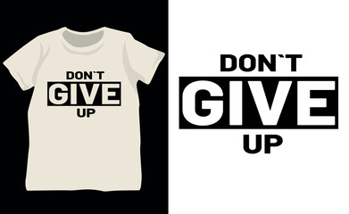 typography t shirt design