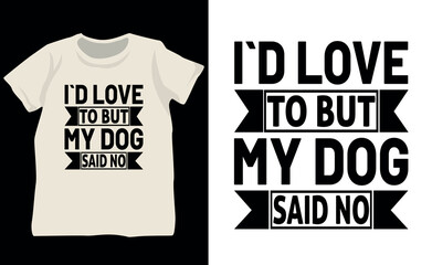 typography t shirt design