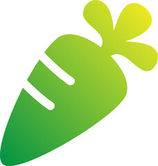 Lime Carrot Icon