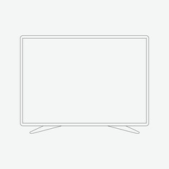 Obraz premium photo frame on white