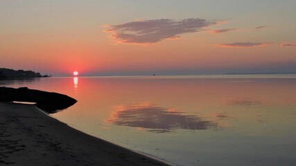 sunrise on the bayou