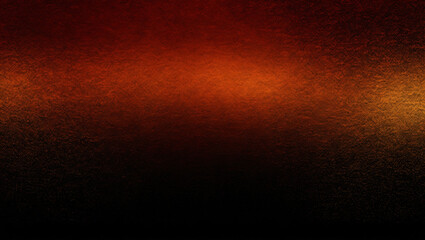 Fototapeta na wymiar A bold Crimson Orange Gold glowing grainy gradient background with a deep black noise texture, suitable for a poster, header, or banner design.