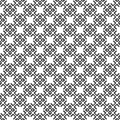 Black seamless abstract pattern. Overlay for background and backdrop. Ornamental design. PNG graphic illustration with transparent background.