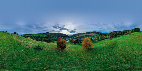 Panoramic picture 360, Małopolska  Dubne © Maciej G. Szling
