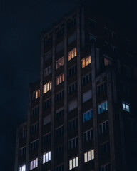 Fototapeta na wymiar Brussels City Lights
