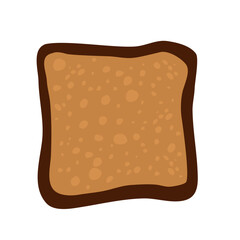 Sliced Toast Bread Vector Illustration 