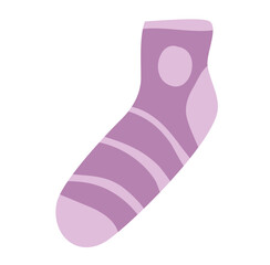 Socks Cute Hand drawn Cartoon Vector Illustration 