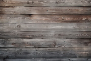 Obraz premium Captivating texture of aged, dry, and rough dark wooden boards, exhibiting a blend of gray and brown shades. Ideal as a wood background wallpaper.