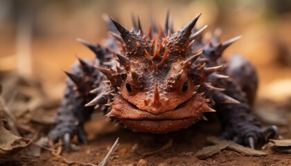 A Tiny Thorny Devil in Vivid Detail