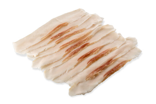 Lard of Arnad salami of excellence from the Aosta Valley, in Europe is unique lard DOP , Protected Designation of Origin. Isolated