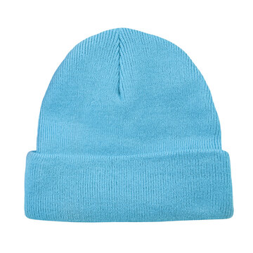 1 blaue M&uuml;tze und Hintergrund transparent PNG cut out