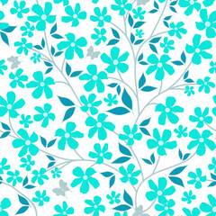 seamless floral background