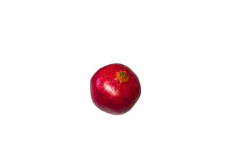 pomegranate on transparent background