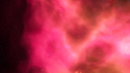 Fototapeta premium Universe filled with stars, nebula and galaxy