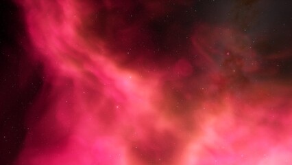 Universe filled with stars, nebula and galaxy