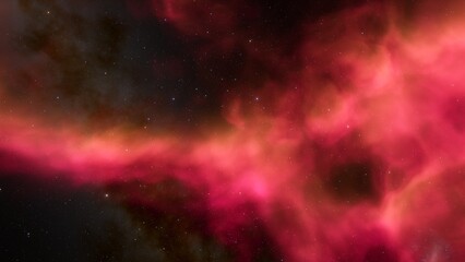 Obraz premium Space nebula, for use with projects on science, research, and education. Illustration 