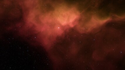 Space nebula, for use with projects on science, research, and education. Illustration
