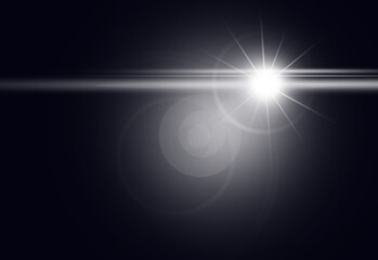 lens flares for photography and anamorphic lens flare