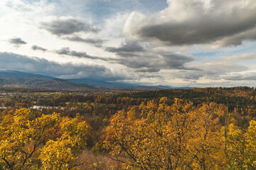 Fototapeta premium Jesienne Karkonosze
