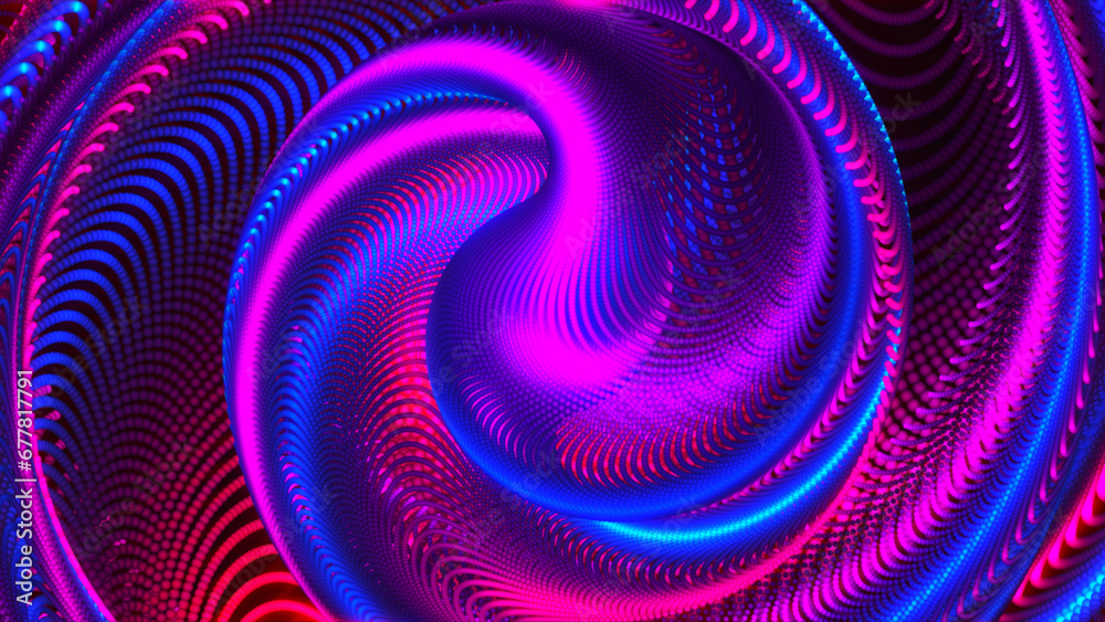 Poster multicolored geometric abstract background. abstract circle spiral twisted background. abstract colo