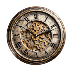 Modern Clocks is isolated on a tranperent background, presenting a clean view of the objects