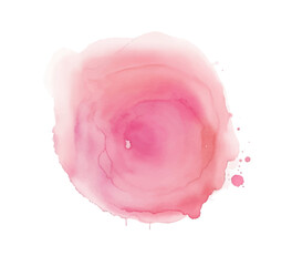 Obraz na płótnie Canvas Pink watercolor brush paint background