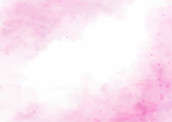 Pink watercolor abstract background. Watercolor pink background
