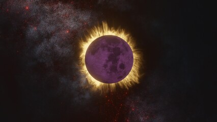 Scientific background, astronomical phenomenon full solar eclipse