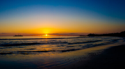 Sunset bridge