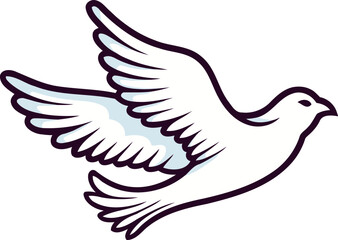 world peace day flying pigeon