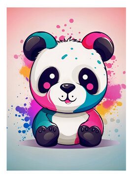 Oso Panda  Kawaii
