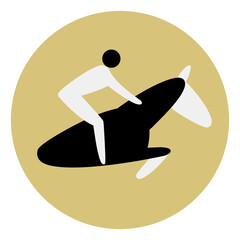 Equestrian competition icon. Sport sign.