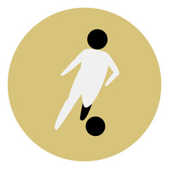 Football competition icon. Sport sign.