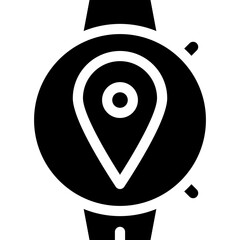  Smartwatch locationi icon