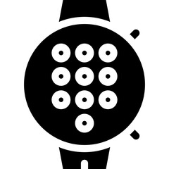  Smartwatch dailpad icon