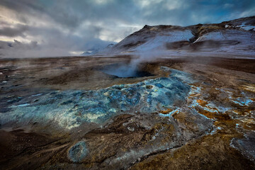 Hverir Geothermal Area, Northern Iceland
