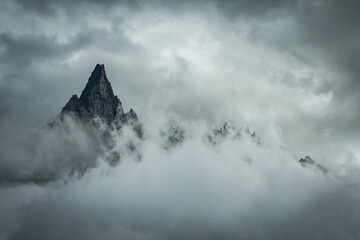 Petit Dru Summit, Montblanc Range