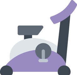 design vector image icons exercise bike