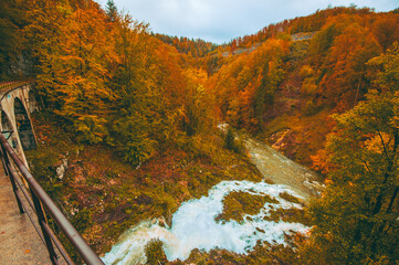 autumn in the mountains