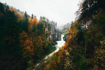 autumn in the mountains