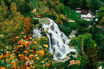 waterfall in the park