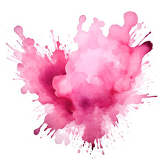 watercolor spot splash ai generated