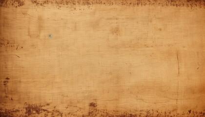 Weathered antique wallpaper with spotted stains and rusty frame generated by AI