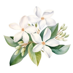 Fototapeta na wymiar flower bouquet , isolated on white background, ai generated