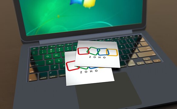 Zoho, E-Commerce Visual Design, Social Media Images.