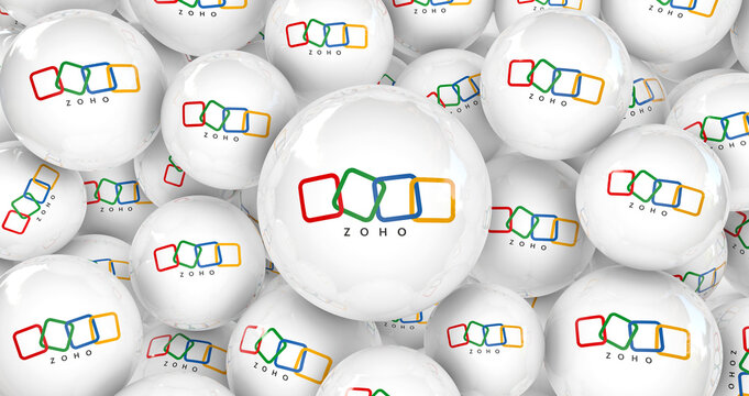 Zoho, E-Commerce Visual Design, Social Media Images.