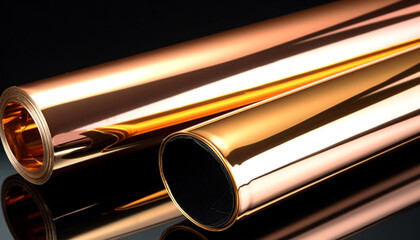 Naklejka premium Smooth silk curtain in elegant wave generated by AI