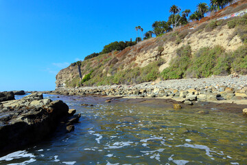 View of WHITE POINT BEACH, San Pedro (Los Angeles – California)